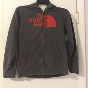 THE NORTH FACE ZIP UP HOODIE